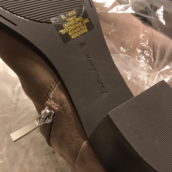 NEW Gray Suede Bootie (Essex) - Picture 6 of 8